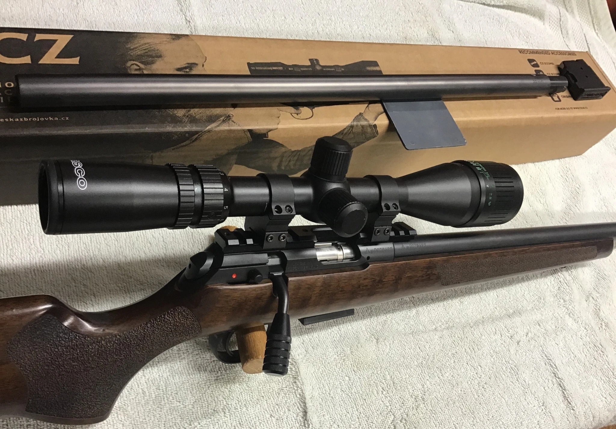 CZ 457 Varmit Combo 17HMR/ 22Magnum