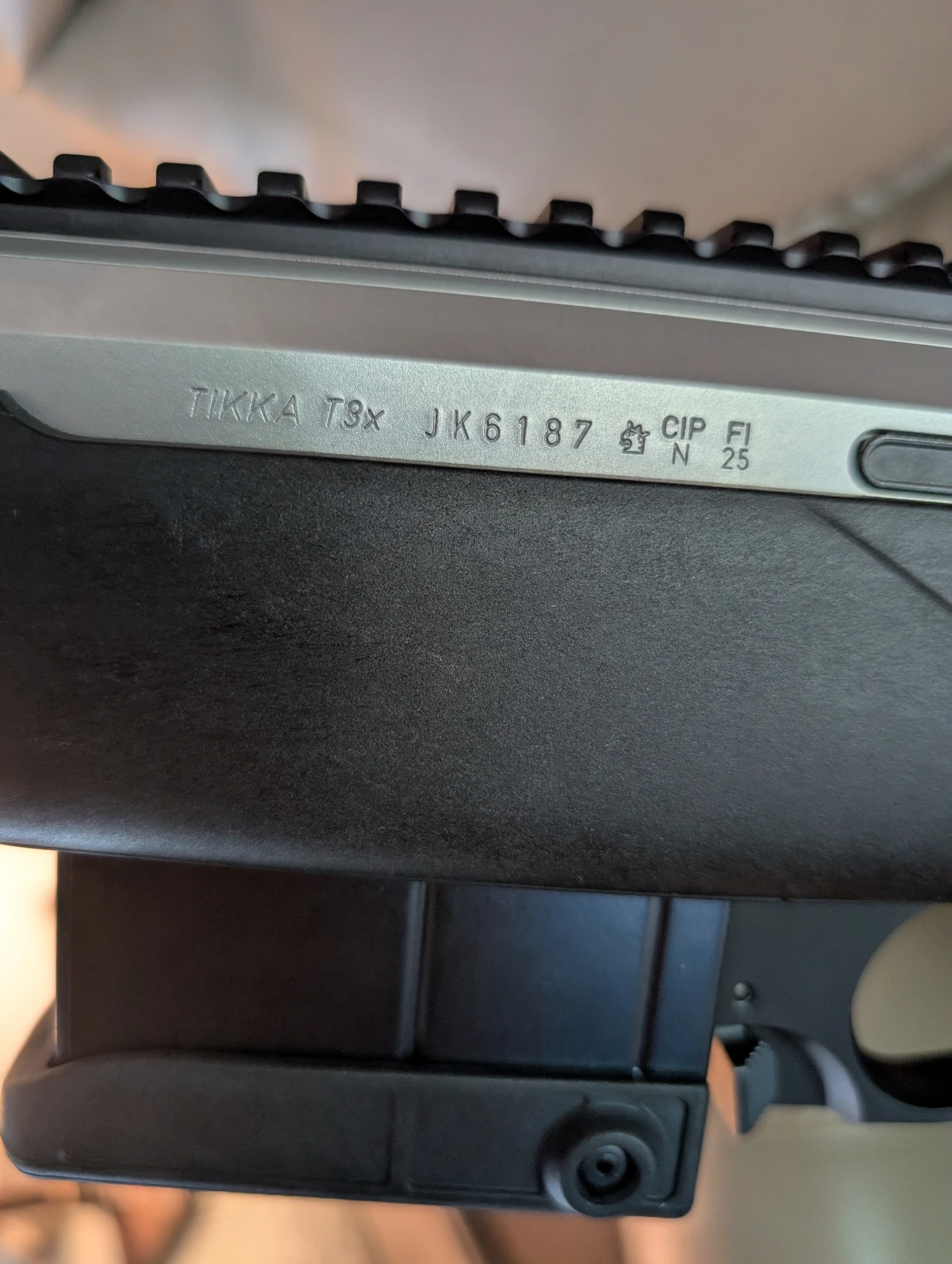 New Tikka T3x CTR 6.5 Creedmoor