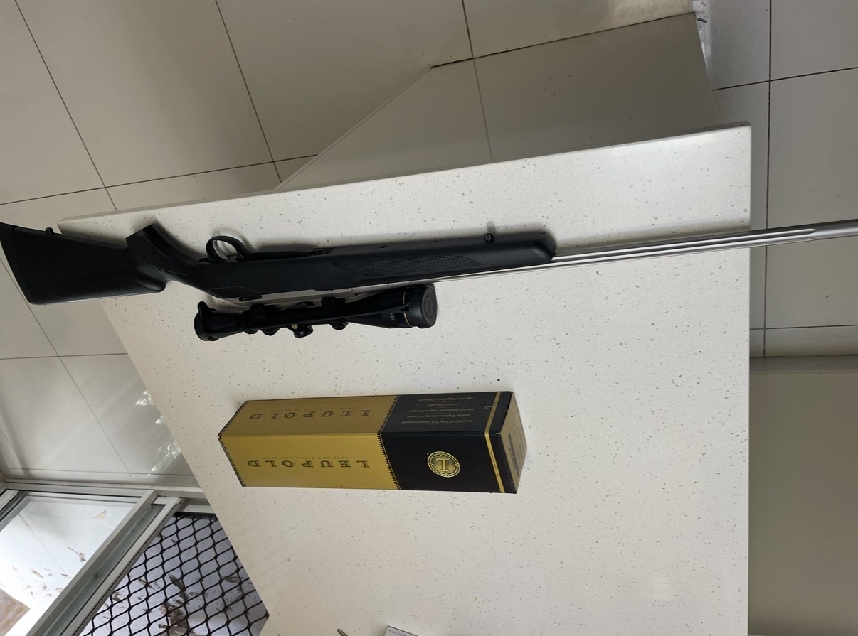 Tikka lite with Leupold VX2 6-18x40mm LRV Duplex