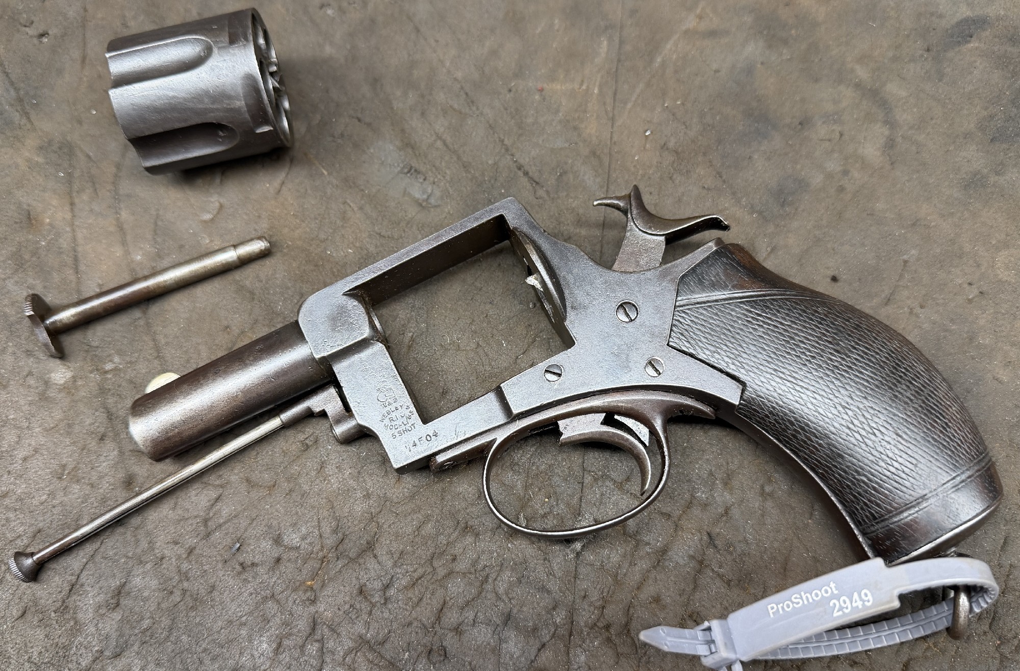 WEBLEY P & SON, 83, .455WEBLEY, MAG CAP: 5 #2949
