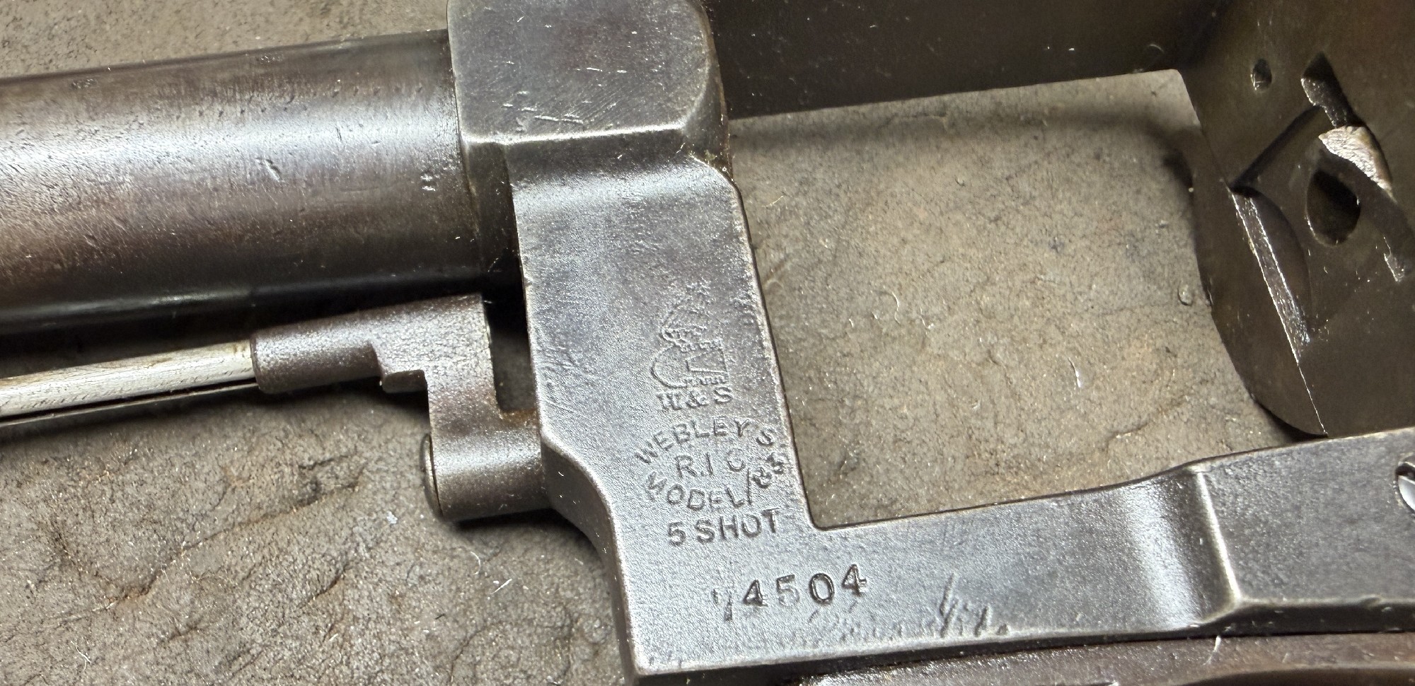WEBLEY P & SON, 83, .455WEBLEY, MAG CAP: 5 #2949