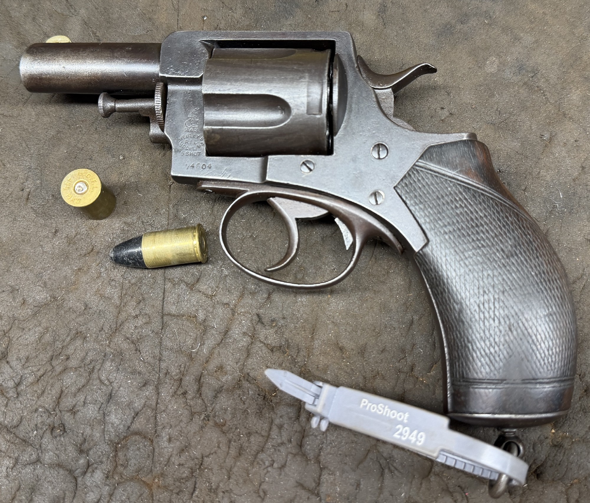 WEBLEY P & SON, 83, .455WEBLEY, MAG CAP: 5 #2949