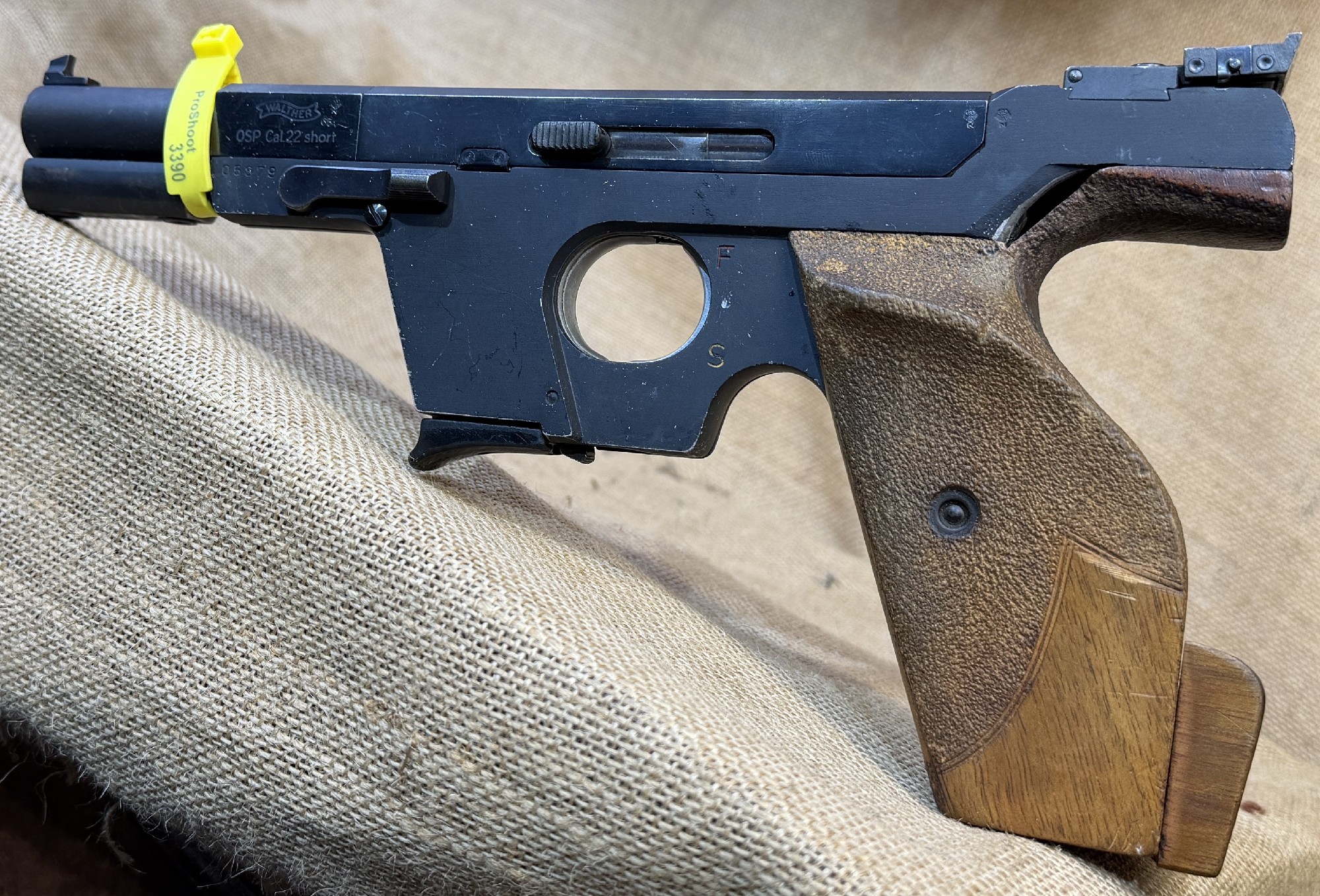 WALTHER, OSP, .22SHORT, MAG CAP: 5