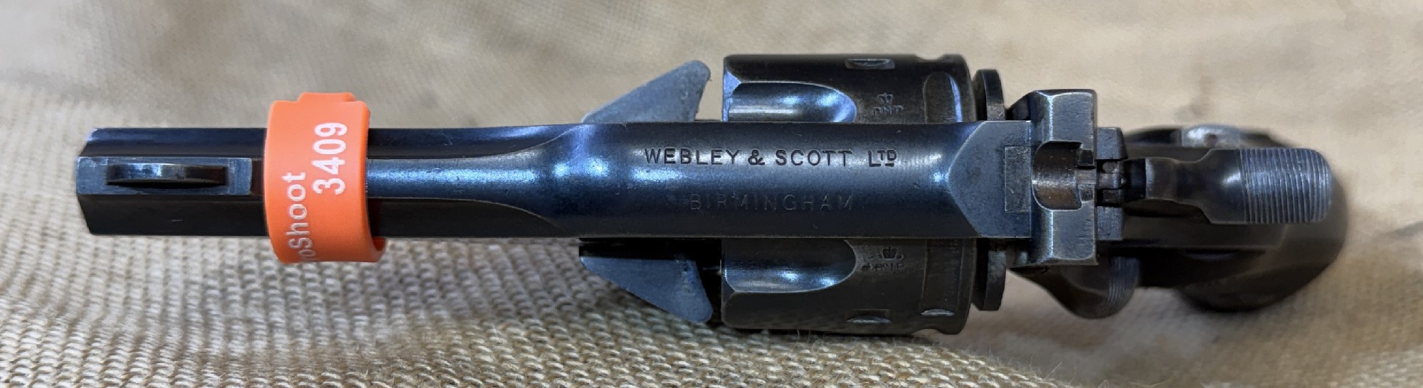 Webley, MK IV, .38S&W, Mag Cap. 6, 75mm, #3409