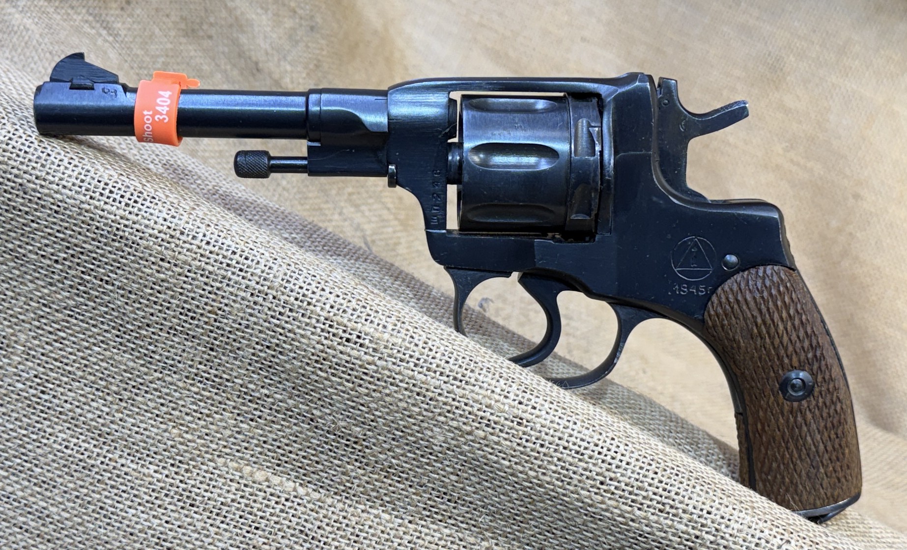 Nagant, 1895, 7.62x38R, Mag Cap. 7, 114mm, #3404