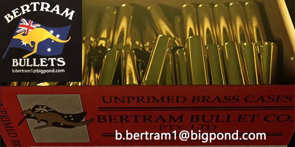 Bertram Bullets now available on Gun Traders Australia